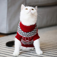 Vehomy Pet Winter Knitwear Sweater for Dogs and Cats