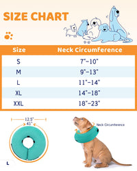 Super Inflatable Dog Cone Collar for Small Puppies Cats