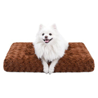 KSIIA Washable  Plush Dog Crate Beds