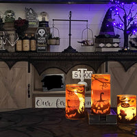 Eldnacele Halloween Flameless LED Candles