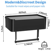 JUYSON Toilet Paper Holder with Shelf
