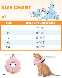 Super Inflatable Dog Cone Collar for Small Puppies Cats