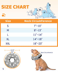 Super Inflatable Dog Cone Collar for Small Puppies Cats