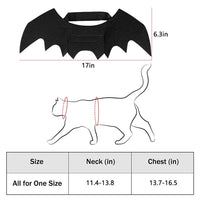 Cat Halloween Bat Wings Costume – Dress-Up Accessory for Cats & Small Dogs