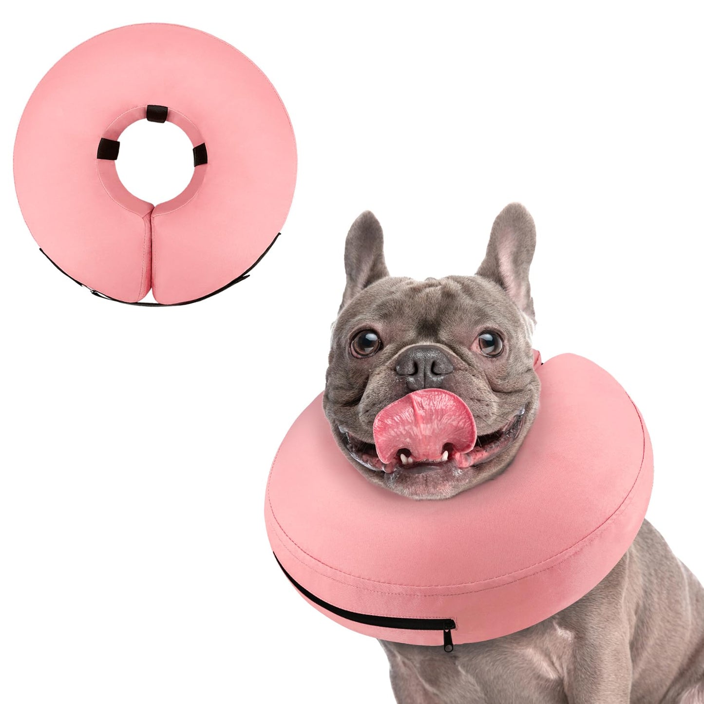 Super Inflatable Dog Cone Collar for Small Puppies Cats