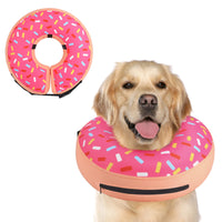 Super Inflatable Dog Cone Collar for Small Puppies Cats