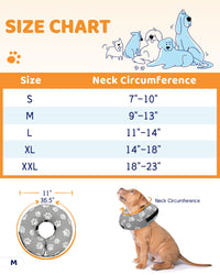 Super Inflatable Dog Cone Collar for Small Puppies Cats