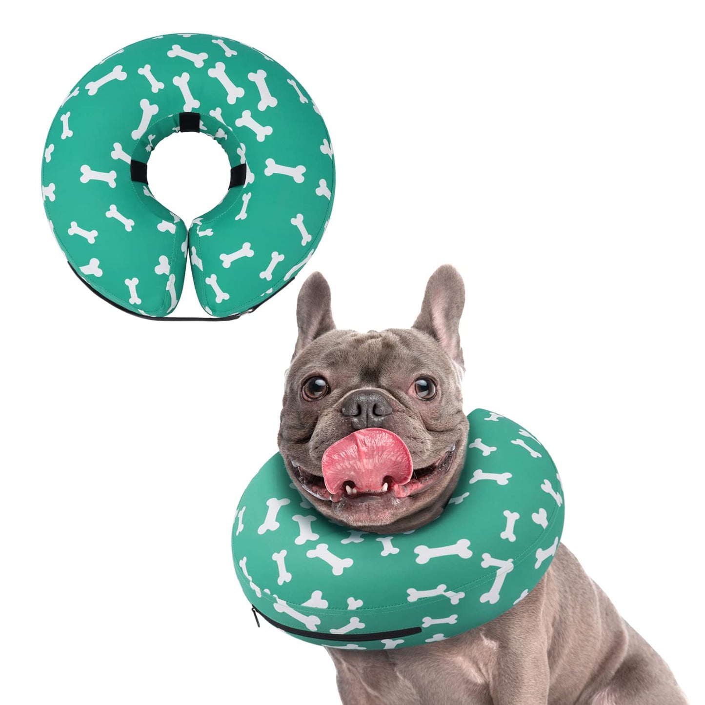 Super Inflatable Dog Cone Collar for Small Puppies Cats
