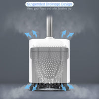 Sellemer Toilet Brush and Holder Set