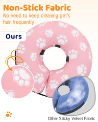 Super Inflatable Dog Cone Collar for Small Puppies Cats