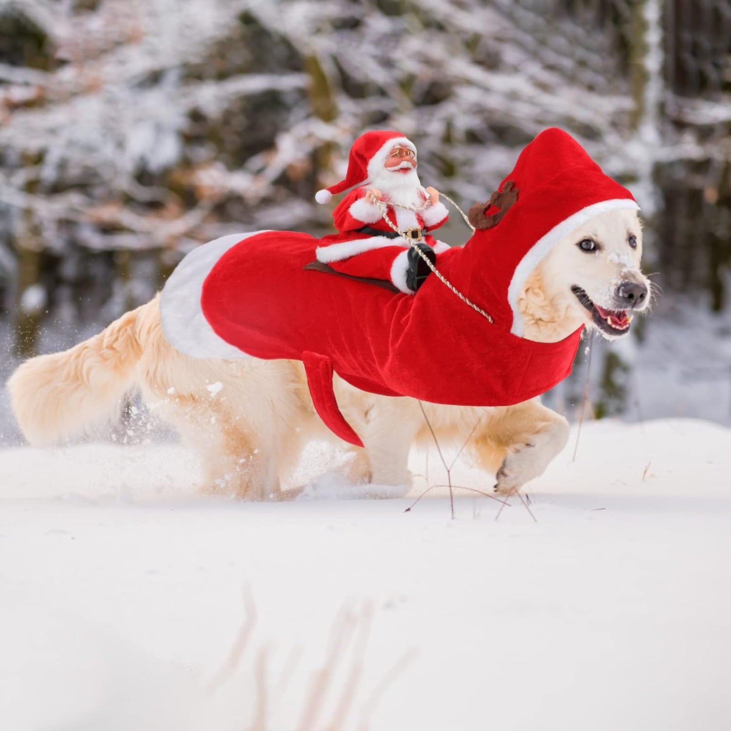 BWOGUE Christmas Pet Costume for Dogs and Cats