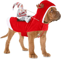BWOGUE Christmas Pet Costume for Dogs and Cats