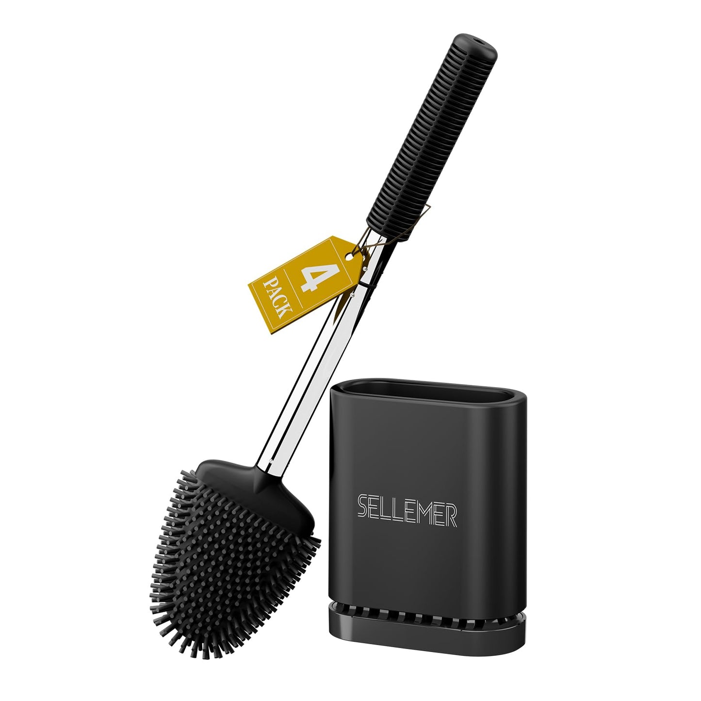 Sellemer Toilet Brush and Holder Set