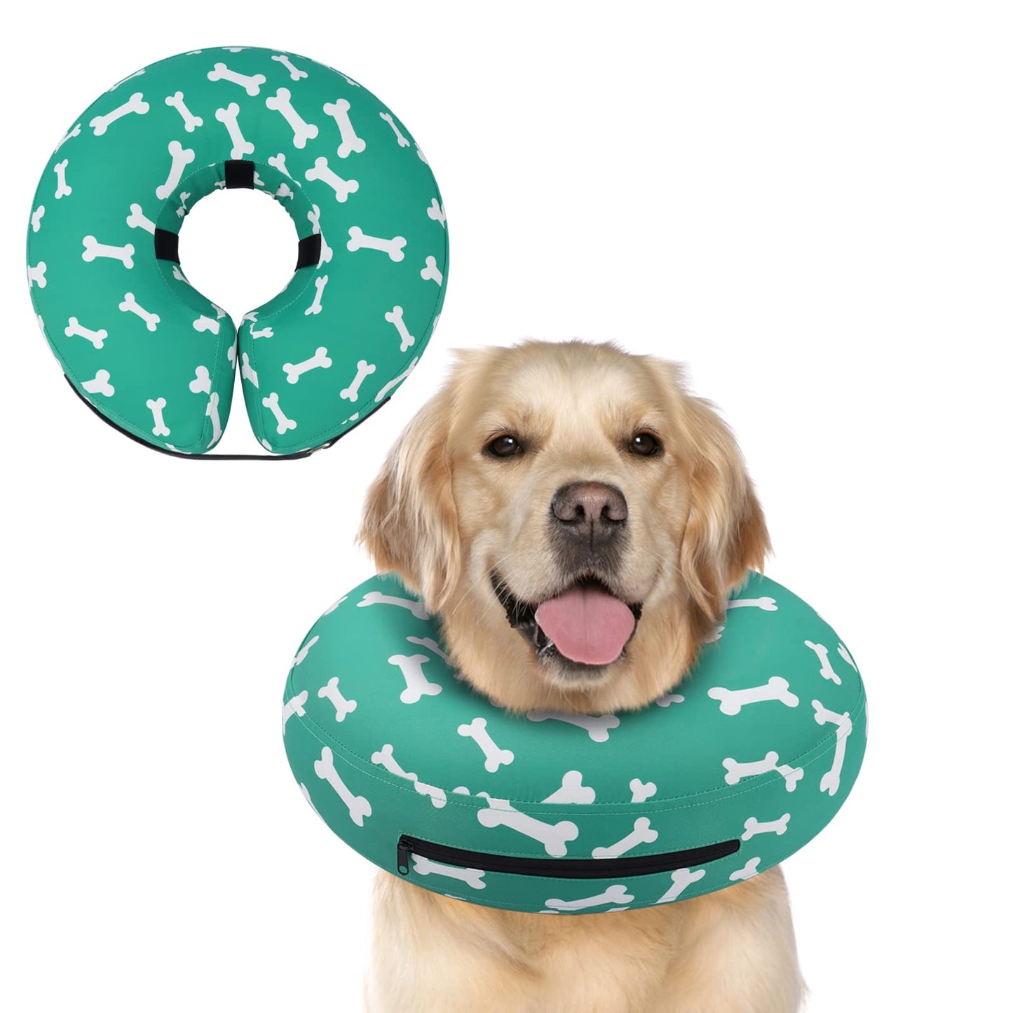 Super Inflatable Dog Cone Collar for Small Puppies Cats