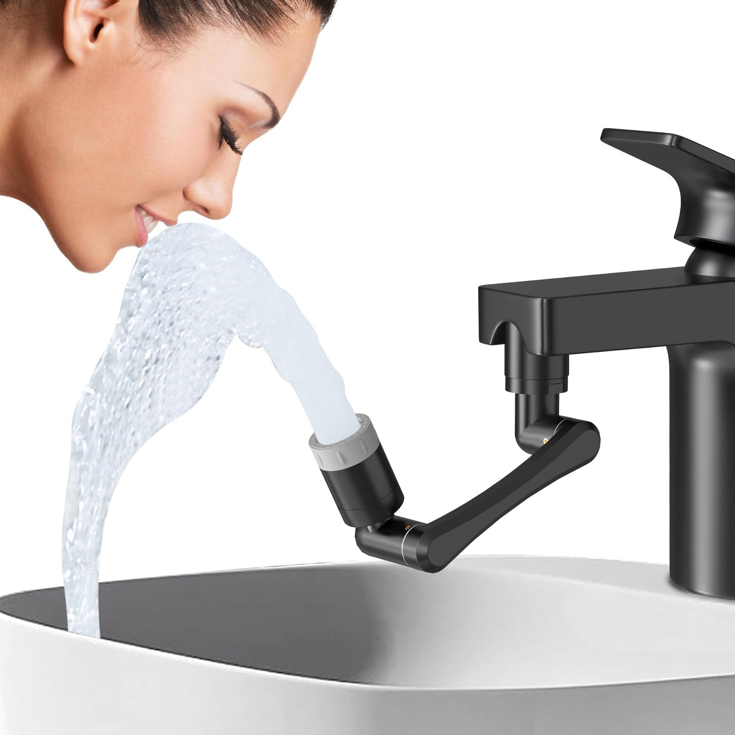 CECEFIN 1080° Swivel Faucet-Extender Sink-Aerator