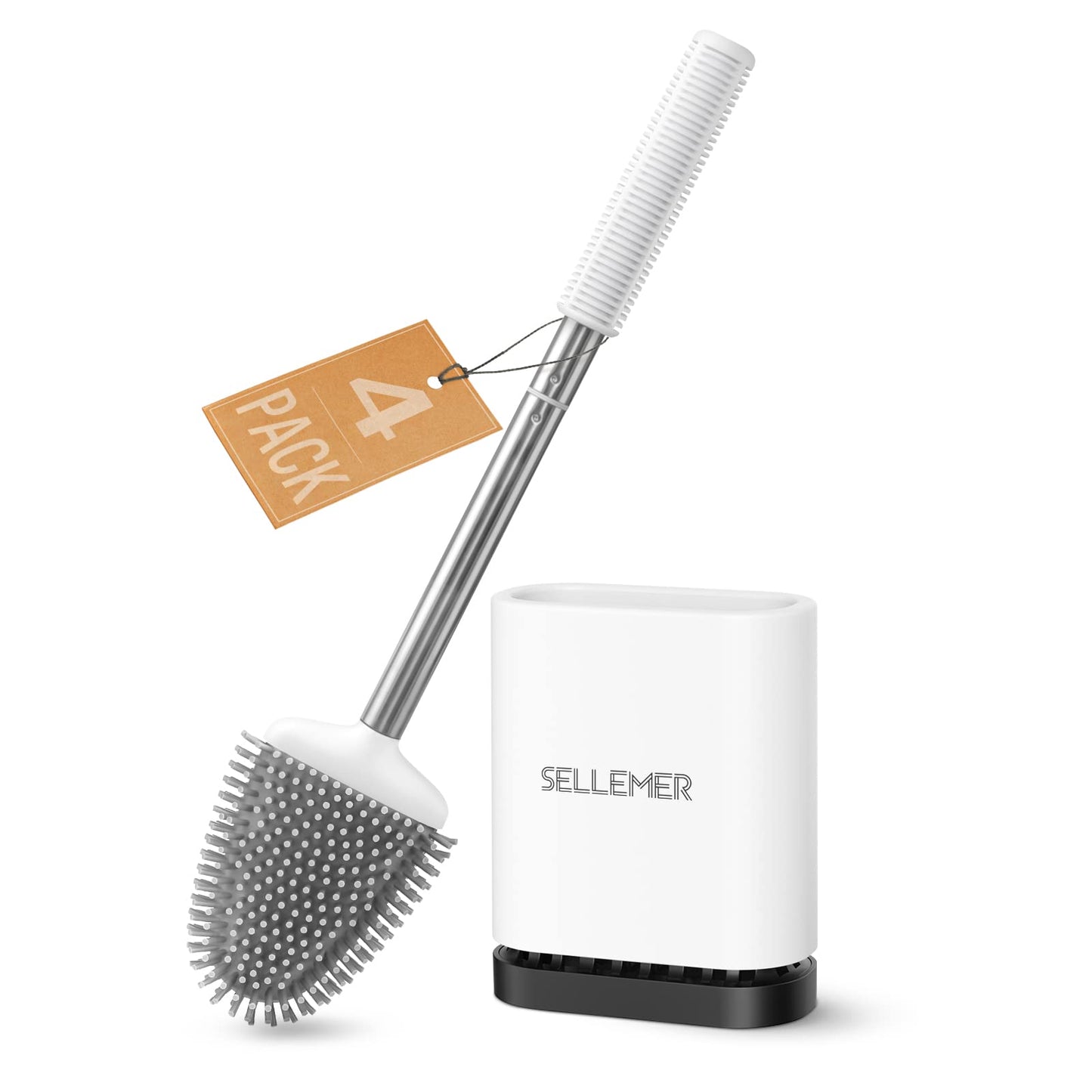 Sellemer Toilet Brush and Holder Set