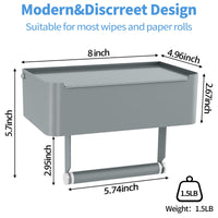 JUYSON Toilet Paper Holder with Shelf