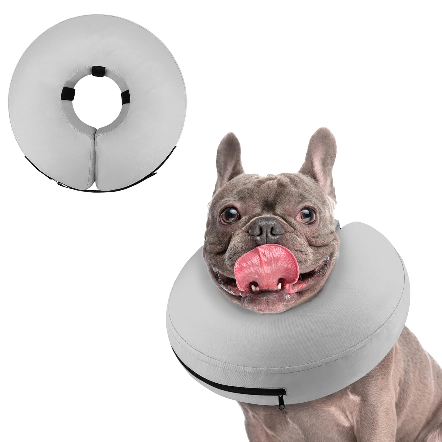 Super Inflatable Dog Cone Collar for Small Puppies Cats