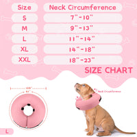 Super Inflatable Dog Cone Collar for Small Puppies Cats
