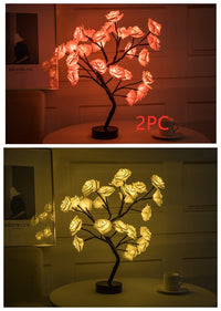 Rose Flower LED Table Lamp