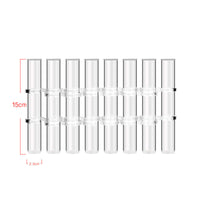 Clear Glass Test Tube Vase