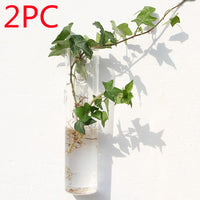 Fashion Wall Hanging Glass Flower Vase