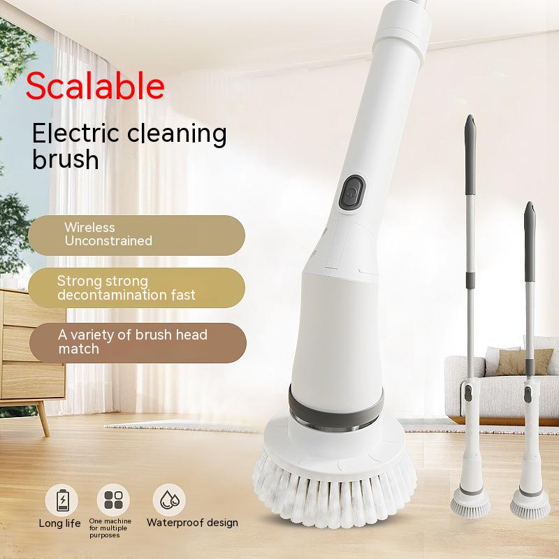 ScrubEase™  |  Electric Multifunction Wall Scrubber Brush