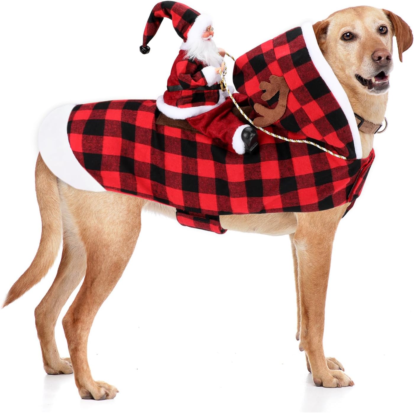 BWOGUE Christmas Pet Costume for Dogs and Cats