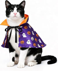 Pet Santa Hat and Red Cloak for Cats Dogs and Rabbits