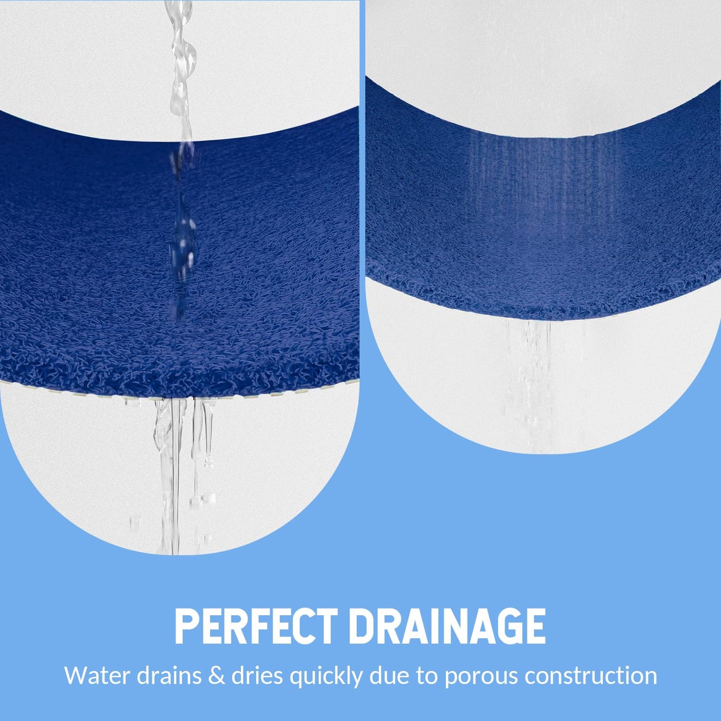 Hargiis Non Slip Bathtub Mat