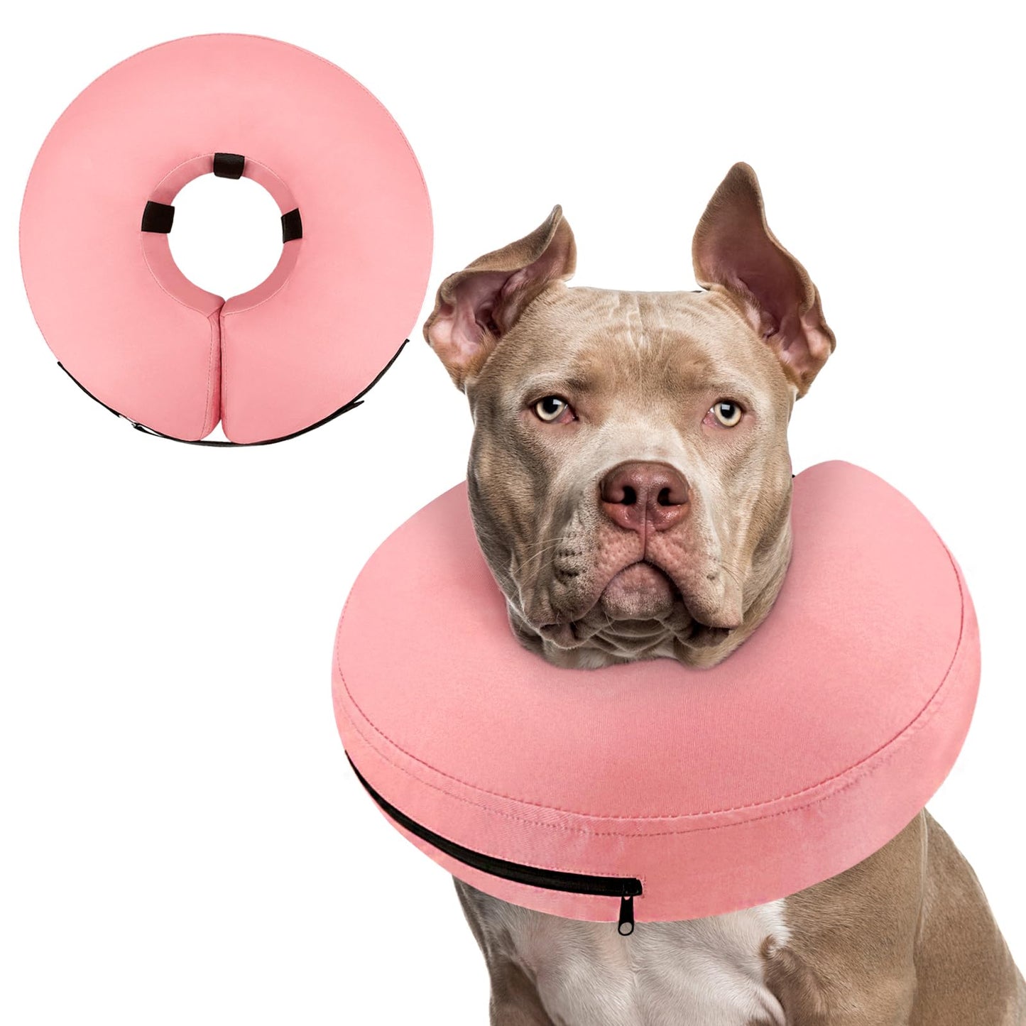 Super Inflatable Dog Cone Collar for Small Puppies Cats