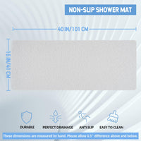 Hargiis Non Slip Bathtub Mat