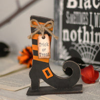 Halloween Wooden Tabletop Decorations (Set of 5)