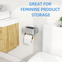 JUYSON Toilet Paper Holder with Shelf