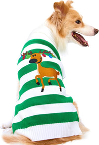 NACOCO Christmas Pet Sweater for Small Dogs and Cats
