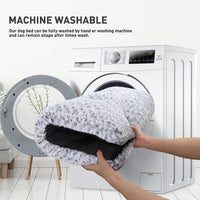 KSIIA Washable  Plush Dog Crate Beds