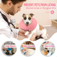 Super Inflatable Dog Cone Collar for Small Puppies Cats