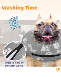 Super Inflatable Dog Cone Collar for Small Puppies Cats