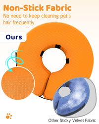 Super Inflatable Dog Cone Collar for Small Puppies Cats