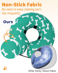 Super Inflatable Dog Cone Collar for Small Puppies Cats
