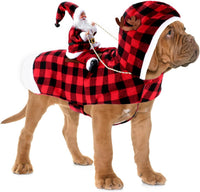 BWOGUE Christmas Pet Costume for Dogs and Cats