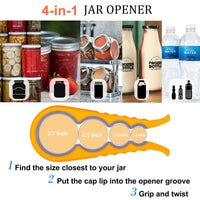 Bloss Anti-skid Jar Opener Jar Lid Remover