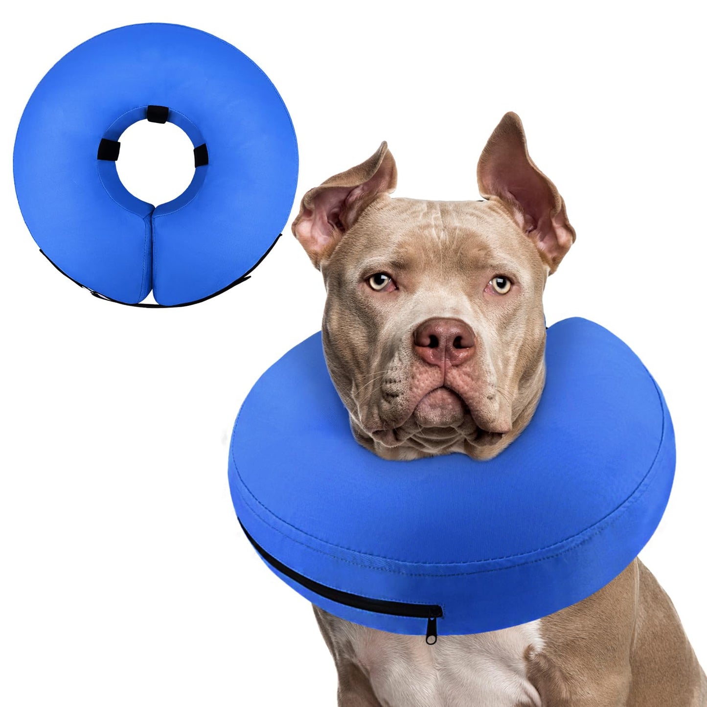 Super Inflatable Dog Cone Collar for Small Puppies Cats