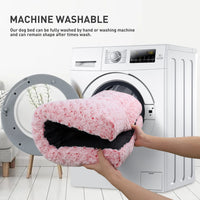 KSIIA Washable  Plush Dog Crate Beds