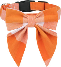ADOGGYGO Adjustable Cotton Dog Bowtie Collar