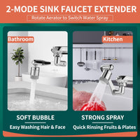 CECEFIN 1080° Swivel Faucet-Extender Sink-Aerator