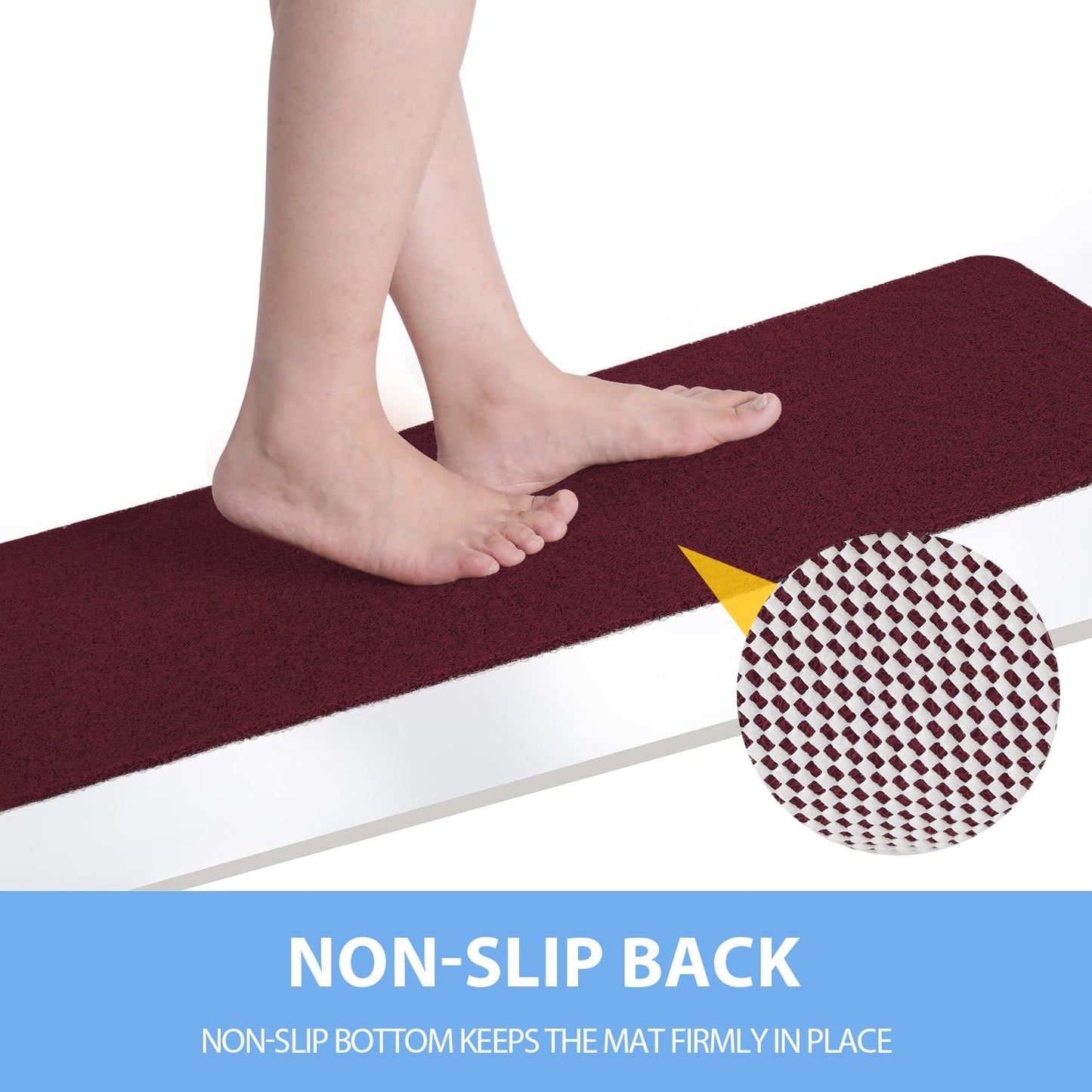 Hargiis Non Slip Bathtub Mat