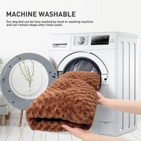 KSIIA Washable  Plush Dog Crate Beds