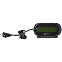 Digital Oval Alarm Clock With LED Display