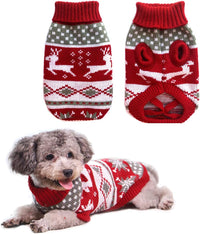 Vehomy Pet Winter Knitwear Sweater for Dogs and Cats